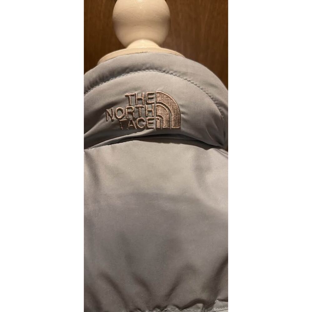 The North Face Puffer Jacket Silver Blue - Picture 3 of 7